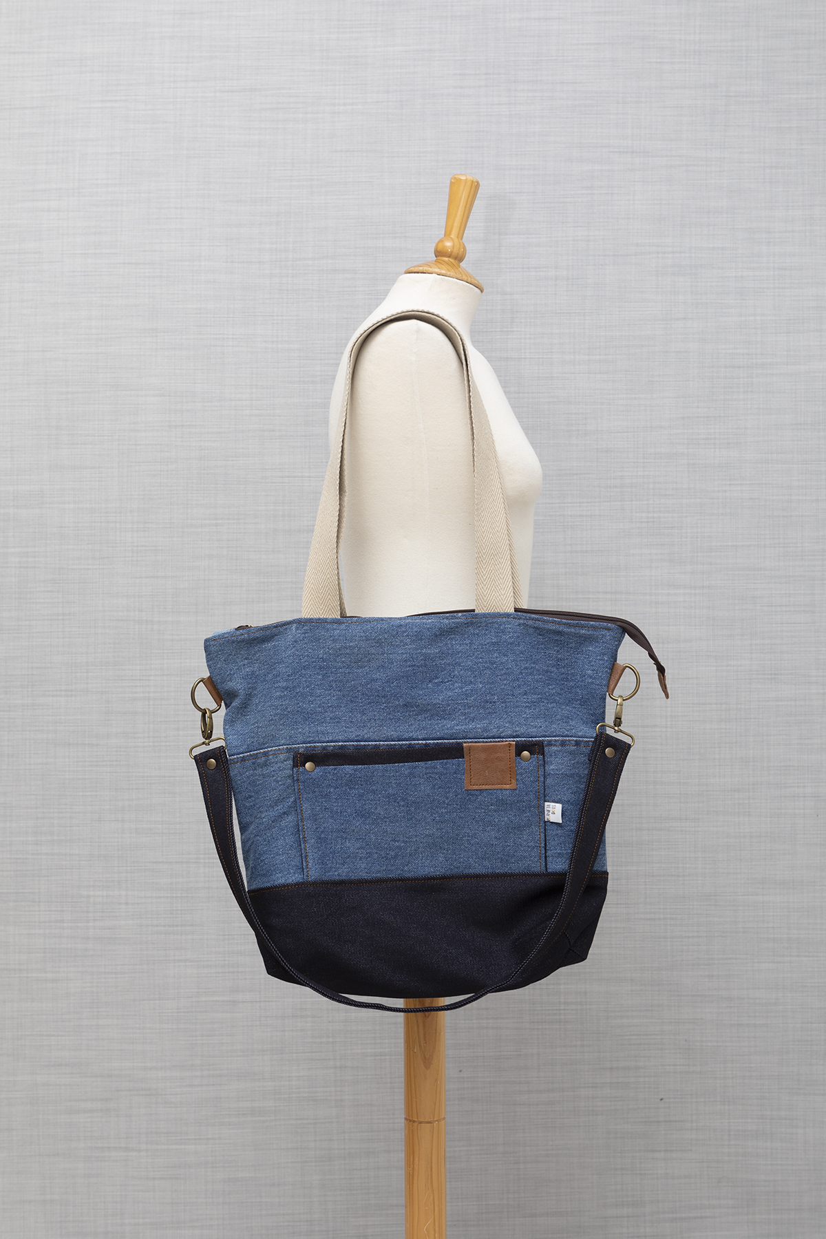 BOLSO DE TEJIDO VAQUERO