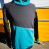 Sudadera Gender verde y negra