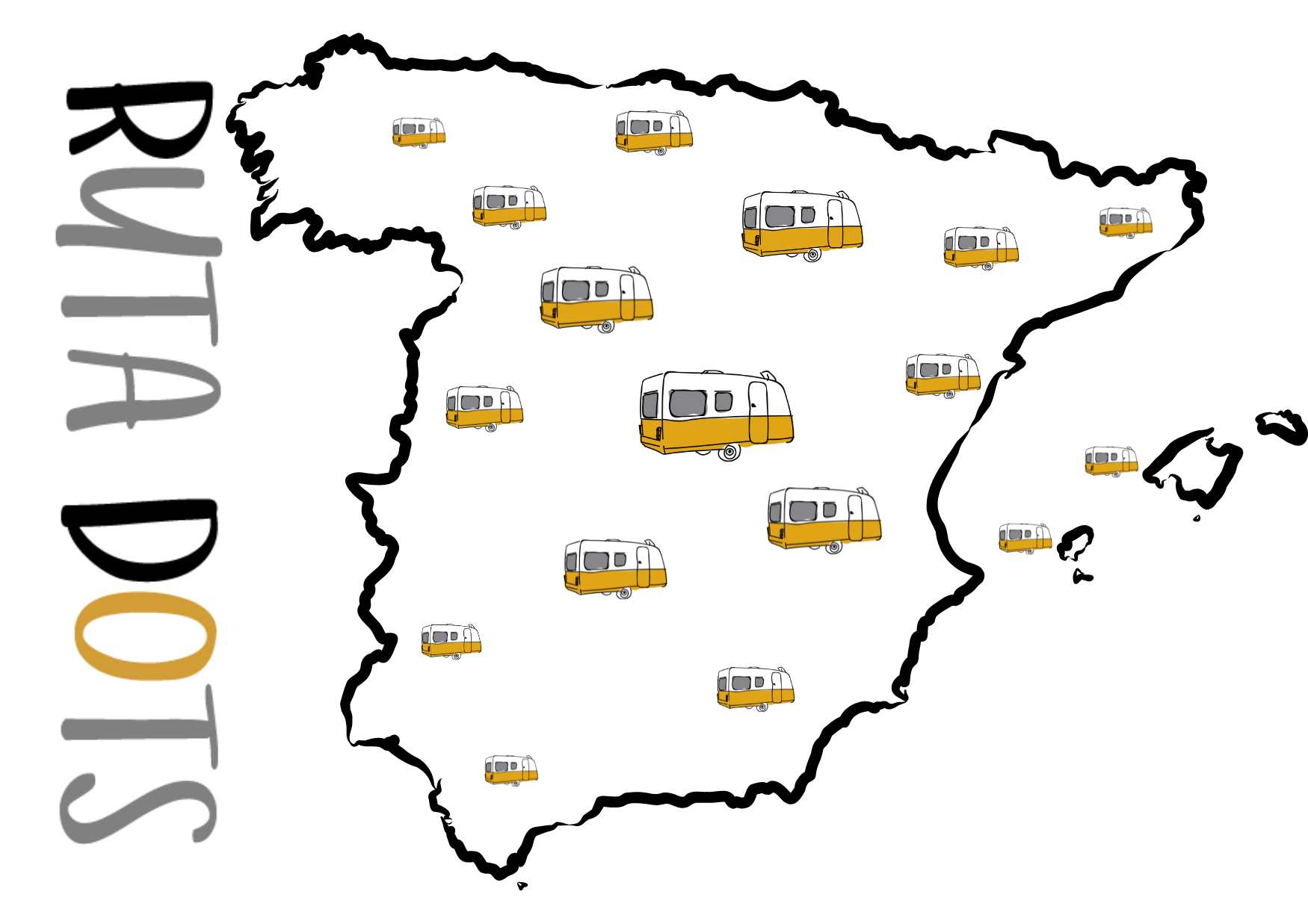 Las caravanas Dots