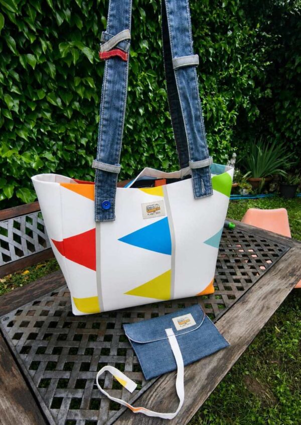Confecciona una super·tote playera/piscinera