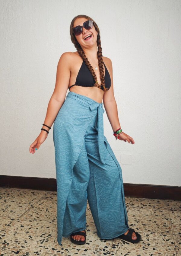 Pantalón Largo Tipo Thai Cruzado – Colección Onda