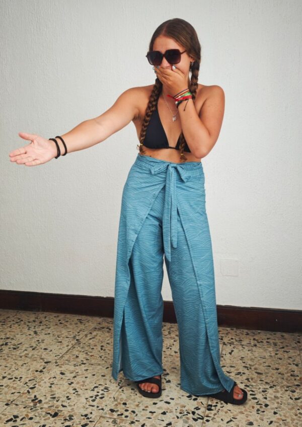Pantalón Largo Tipo Thai Cruzado – Colección Onda