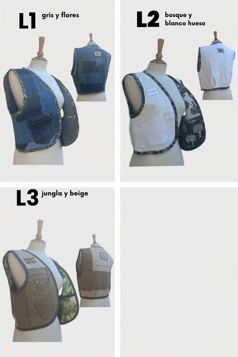 Chaleco L modelos