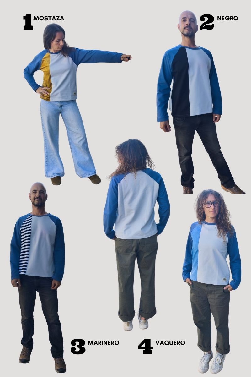 SUDADERA NUEVA azul